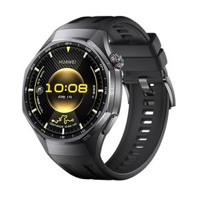 Viedais pulkstenis Huawei Watch GT 6 Pro, melna krās.