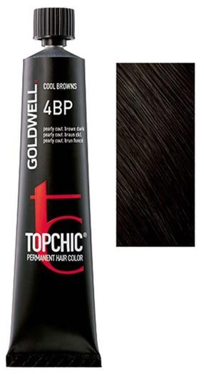 Juuksevärv Goldwell Topchic, tumepruun v., 4BP, 60 ml