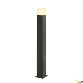 Pastatomas lauko šviestuvas SLV Grafit e27 90 pole, 11W, LED, IP44, juoda sp., 8.5 cm x 90 cm