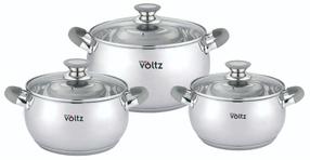 Katlu komplekts, ar vāku Oliver Voltz OV51210N6B