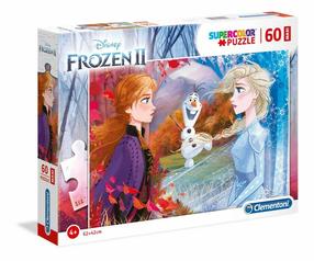 Pusle Clementoni Frozen 2 26452, 62 cm x 42 cm, 60 tk, mitmevärviline