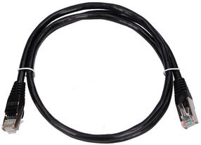 Laidas Extralink RJ-45 8P8C, RJ-45 8P8C, 1 m, juoda sp.