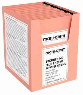 Kosmētikas noņemšanas līdzeklis Maruderm Brightening Fruit Enzyme, 60 g, 30 gab.