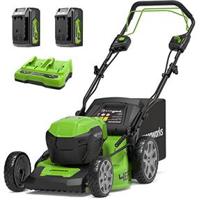 Akumulatora zāles pļāvējs pašgājējs Greenworks GD24X2LM46SPK4x, 46 cm