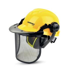 Apsauginis šalmas Gardeo Pro 52-66 cm, geltona sp./juoda sp.