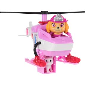  Transporto priemonė su figūrėle Spin Master Paw Patrol Skyes Rescue, rožinė sp.