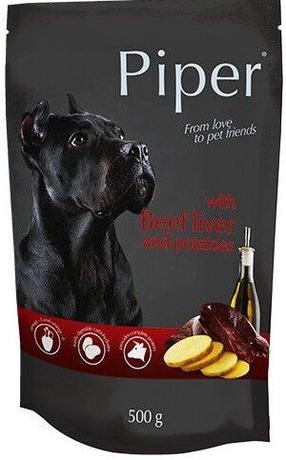 Šlapias šunų maistas Dolina Noteci & Piper, jautiena/bulvės, 0.5 kg