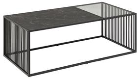 Kavos staliukas Strington Izmir, juoda sp., 120 cm x 60 cm x 40 cm
