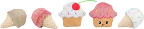 Pehme mänguasi kassidele Trixie Ice Cream and Cupcake 45552, mitmevärviline, 7 cm