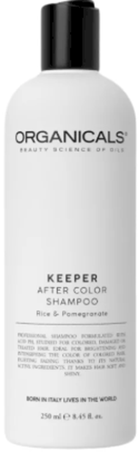 Šampūns Organicals Keeper After Color Rice & Pomegranate, 250 ml