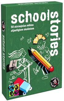 Kortų žaidimas Brain Games Black Stories Junior: School Stories, LV