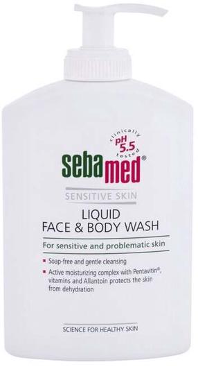 Kūno prausimosi želė Sebamed Liquid Face & Body Wash, 300 ml