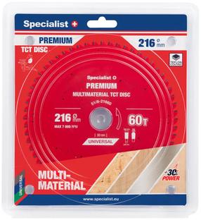 Режущий диск Specialist+ Premium, 254 мм x 30 мм