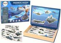 Magnetinė dėlionė, įvairių spalvų, 35 vnt.