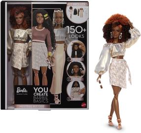 Кукла с аксессуарами Mattel Barbie Basics You Create 002 JJX36, 30 см, многоцветный