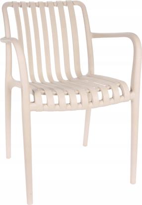 Стулья на открытом воздухе Ambiance, белый цв., 57 см x 55 см x 81 см