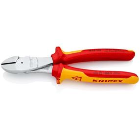 Knaibles sānu/diagonālai griešanai Knipex 74 06 200, 200 mm