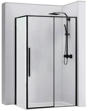 Душевая кабина Rea Solar REA-K6310, прямоугольная, без поддона, 79 см x 98.5 см x 195 см, черный цв./закаленный