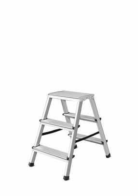 Kopėčios dvipusės buitinės AWTools AW23003, 261 cm, 60 cm
