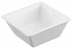 Servēšanas grozs Wilmax 992495A, 150 ml, 9.5 cm x 9.5 cm, balta krās., porcelāna
