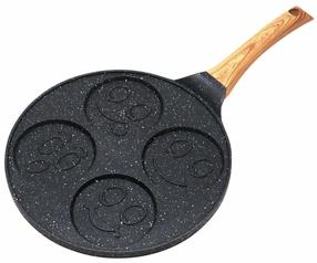 Blynų keptuvė King Hoff Mini Waffle KH-1666, Ø 26.5 cm, aliuminio oksidas