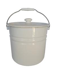 Buitinis kibiras Okko, 12 l, balta sp.