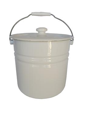 Spainis saimniecībai Okko, 12 l, balta krās.