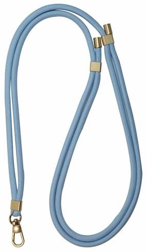 Tālruņa siksniņa Machino Crossbody MC-LG03, gaiši zila krās.