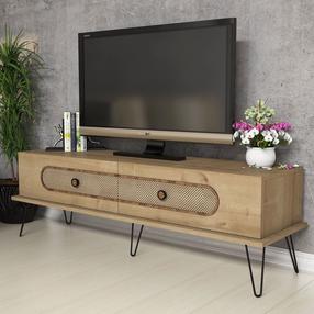 TV staliukas Kalune Design Ekol, ąžuolo sp., 40 cm x 145 cm x 45 cm