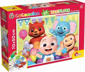 Dėlionė Lisciani Cocomelon Best Friends 304-91003, 50 cm x 70 cm, 24 vnt., įvairių spalvų