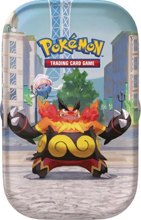 Карточная игра Pokemon TCG Mega Evolution Lumiose City Emboar & Inkay