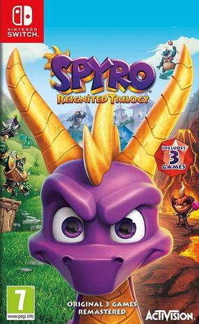 Nintendo Switch spēle Activision Spyro Reignited Trilogy, angļu