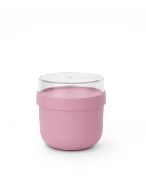 Konteiners pārtikai Brabantia Make & Take 241840, 0.5 l, rozā krās.