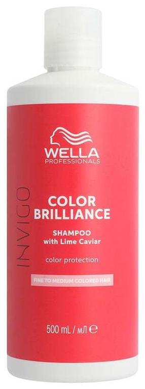 Šampūns Wella Professionals Invigo Color Brilliance Fine to Medium, 500 ml