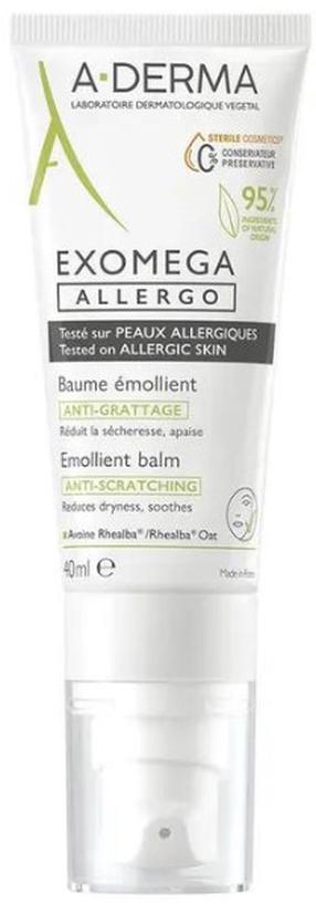 Silmahoolduspalsam A-Derma Exomega Allegro, 40 ml