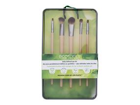 Meigipintslite komplekt Ecotools Brush Daily Defined Eye, 5 tk, must v.