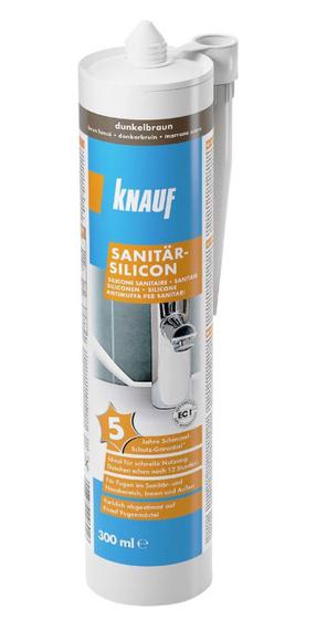 Silikonas Knauf 586092, 300 ml, tamsiai ruda sp.
