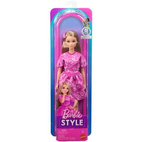 Lelle Mattel Barbie Style JJN62, 29 cm, rozā krās.