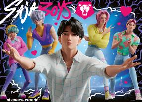 Dėlionė 4in1 Ravensburger KPop Demon Hunters, 36 cm x 26 cm, 400 vnt.