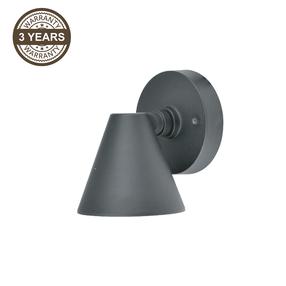 Sieninis lauko šviestuvas Domoletti Robby YZ19193, 35W, GU10, IP44, juoda sp., 10 cm x 13 cm