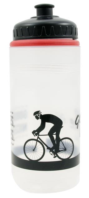 Велосипедная фляжка Good Bike, пластик, прозрачный цв.