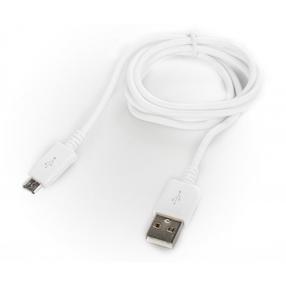 Laidas Platinet MicroUSB to USB Micro USB, USB 2.0, 1 m, balta sp.