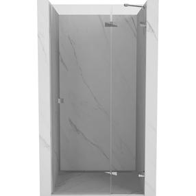 Dušo durys Mexen Lunar L, 110 cm x 200 cm, skaidri sp./chromo sp./grūdintas