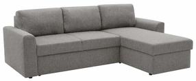 Kampinė sofa - lova Domoletti Scandic, pilka sp., 226 x 162 cm x 85 cm