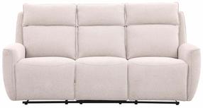 Sofa-reklaineris Home4you Maren 23789, smėlio sp., 90 x 206 cm x 104 cm