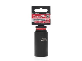 Глубокая шестигранная ударная головка Tvardy T00211-25, 25 мм, 1/2"