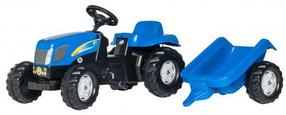 Minamas traktorius Rolly Toys NEW HOLLAND, mėlyna sp.