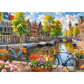 Dėlionė CherryPazzi - 1000 Amsterdam Tulips 30943 30943, 50 cm x 70 cm, 1000 vnt.