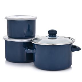 Набор кастрюль Olkusz enamel 29317