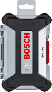 Įrankių dėžė Bosch Pro, 15.5 cm x 10 cm x 5.5 cm, skaidri sp./juoda sp.
